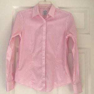 Brook Brothers white-pink strips Shirt, 4P